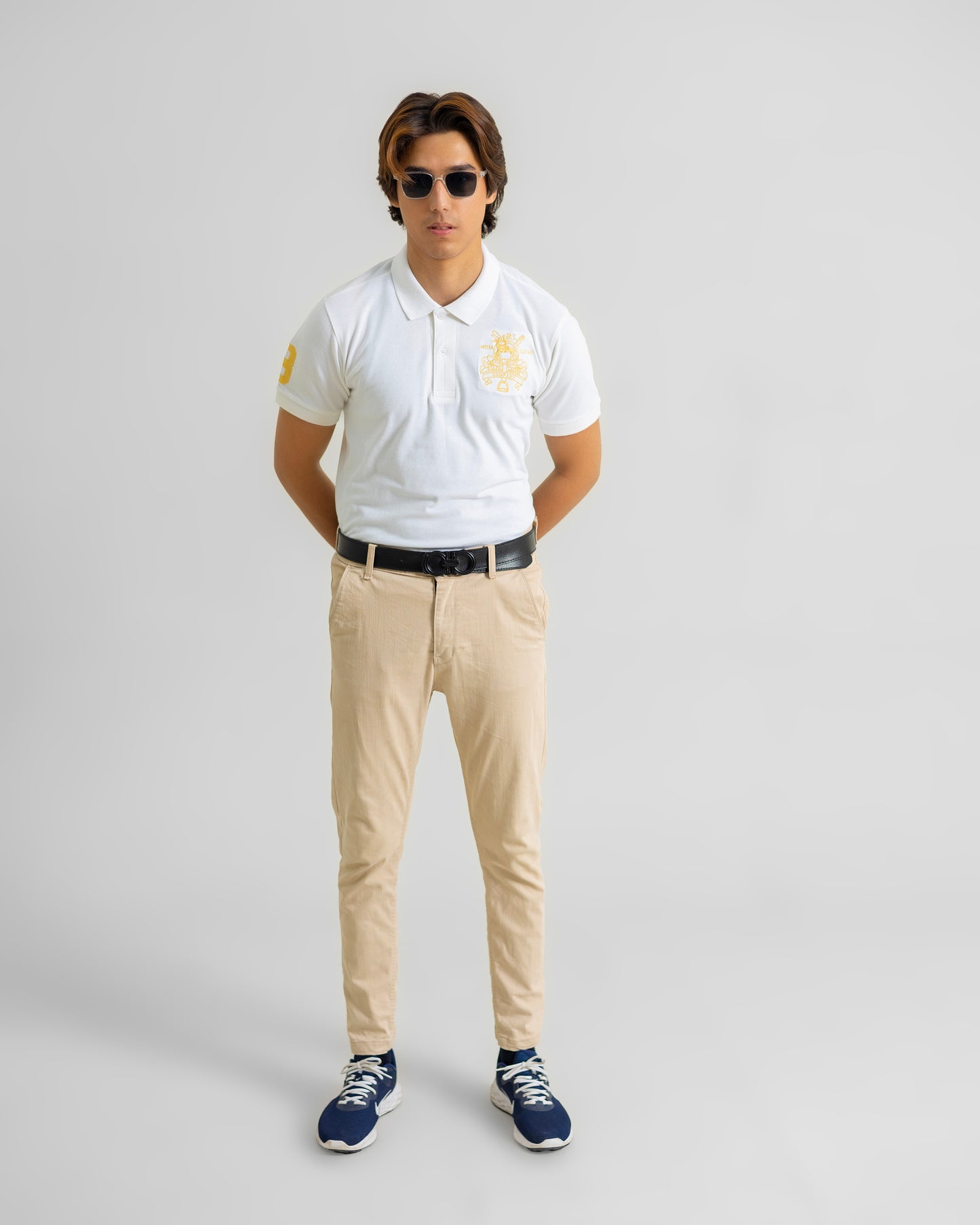 RL GOLD IMPORTED POLO SHIRT WHITE