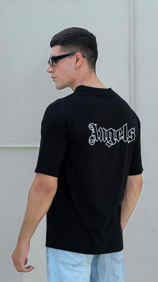 Palm X Angels Premium Oversize T-Shirt- BLACK